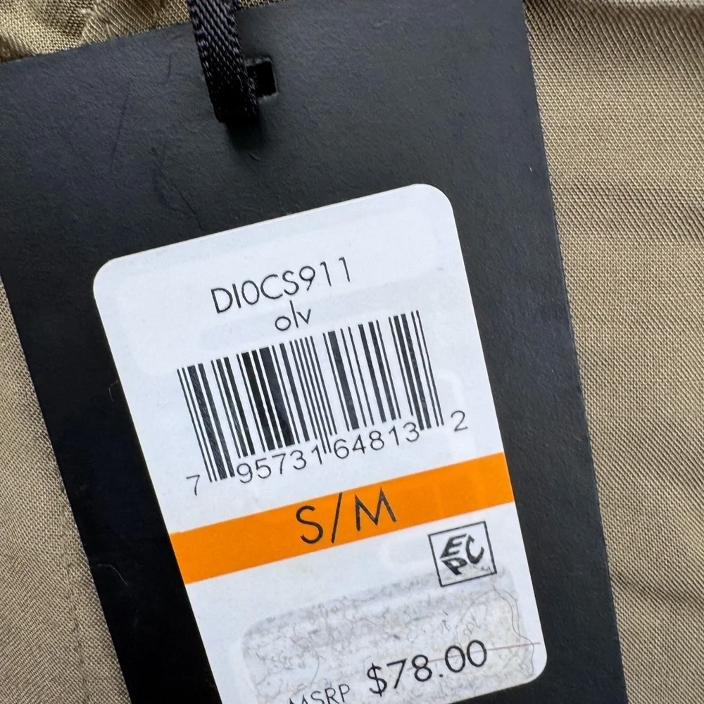 DKNY Olive Green Swim Coverup